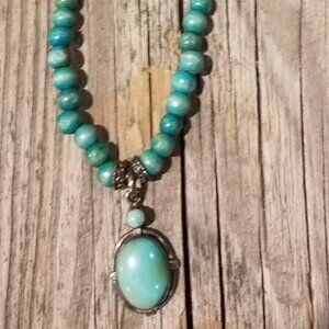 Turq necklace